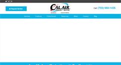 Desktop Screenshot of cal4air.com